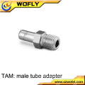 150bar pressure thread and tube stainless steel press gas fitting connector